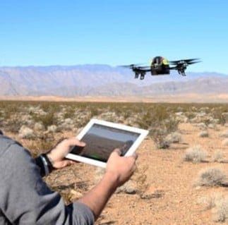 Drone controlado pelo Smartphone