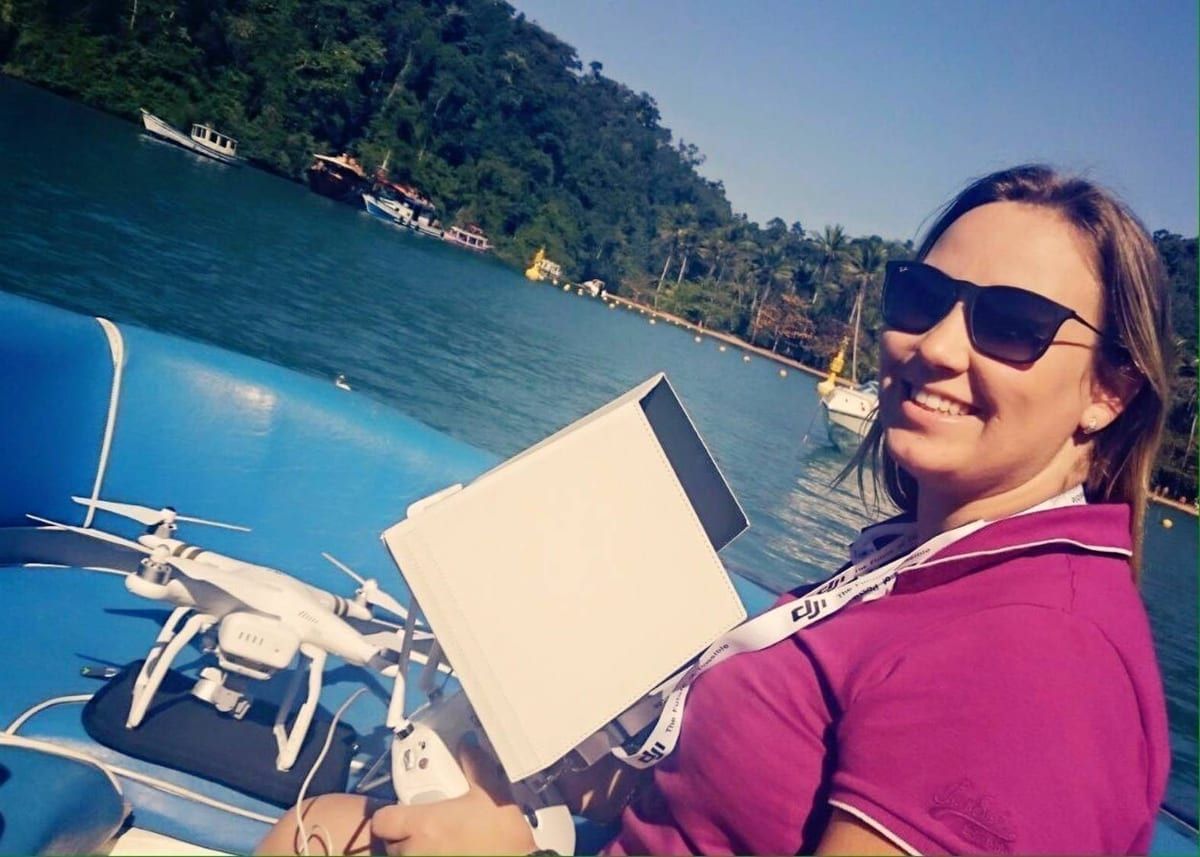 Mulheres e drones