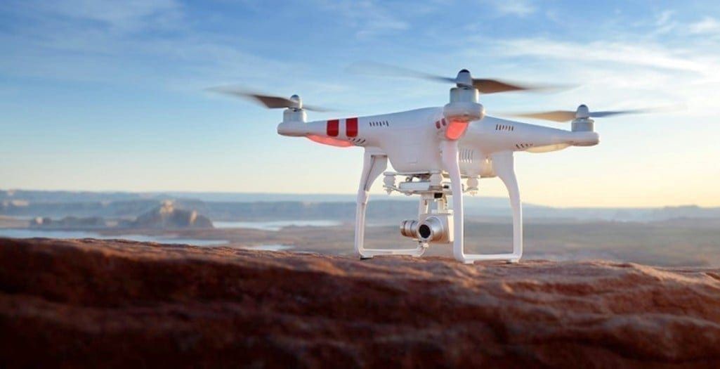 Foto de um DJI Phantom