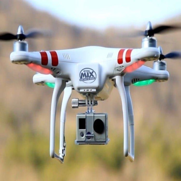 Rádio Mix FM sorteará 2 drones e 2 GoPro
