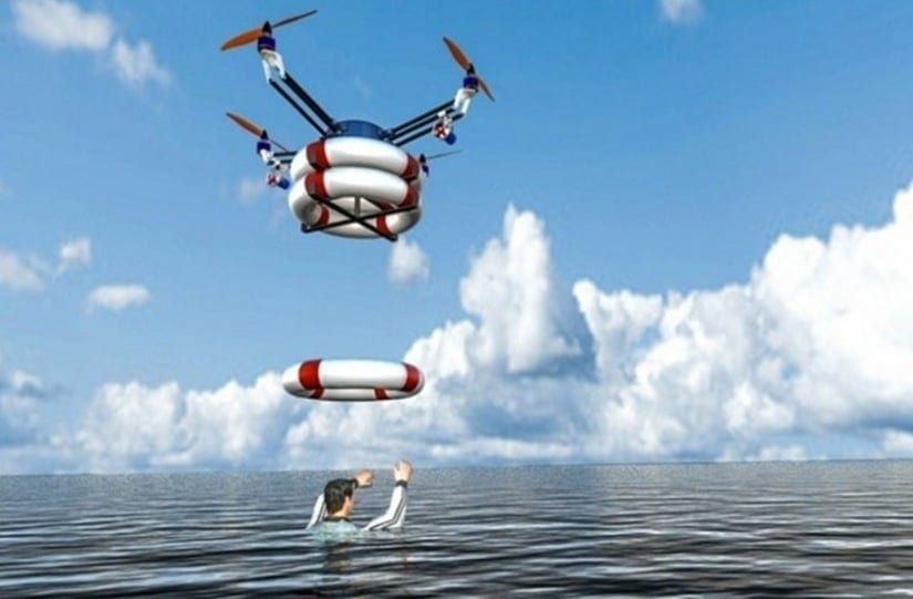 Mediterrâneo conta com drones em resgates de imigrantes