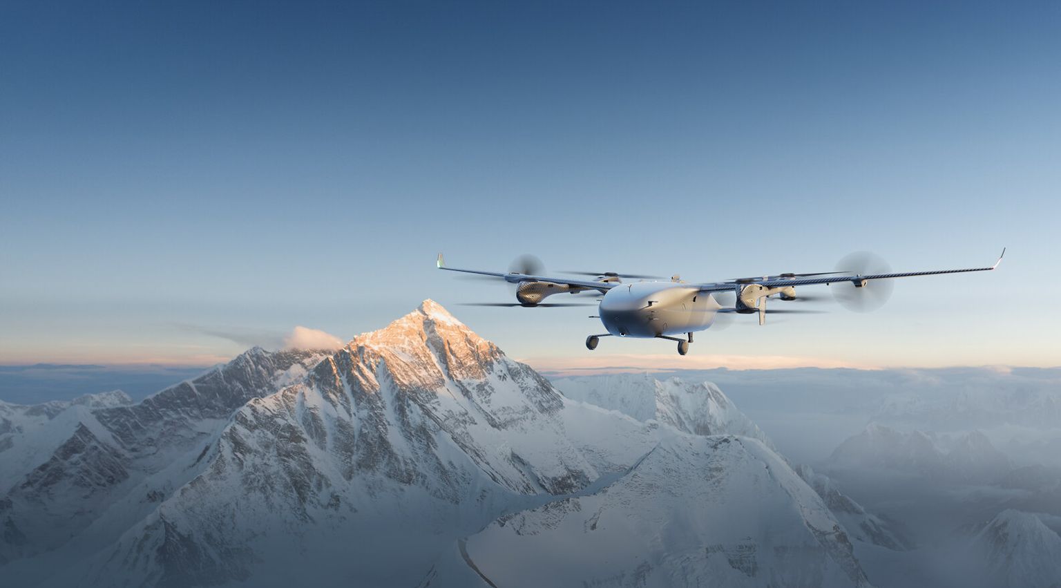 DJI EV50: drone eVTOL bate recorde no Everest a 8.861 m