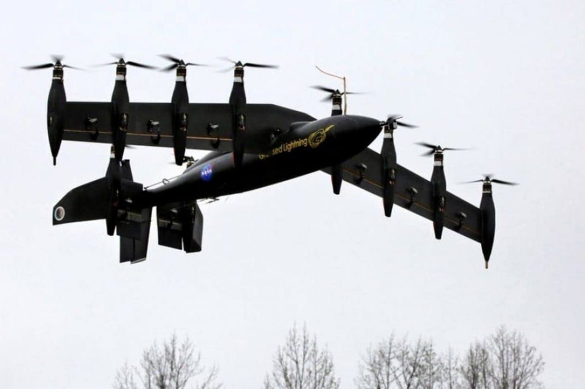 Drone híbrido criado pela NASA