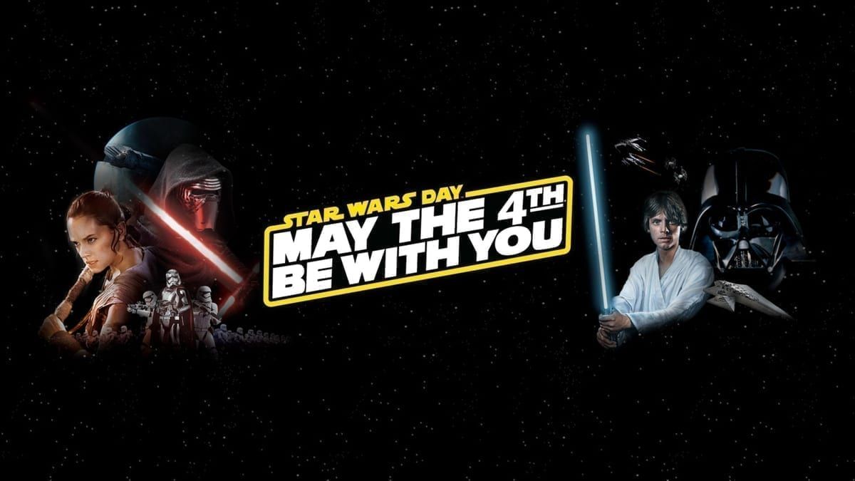 Drones especiais para comemorar o Star Wars Day